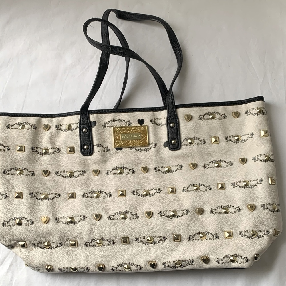 Betsey Johnson tote 19 x 12